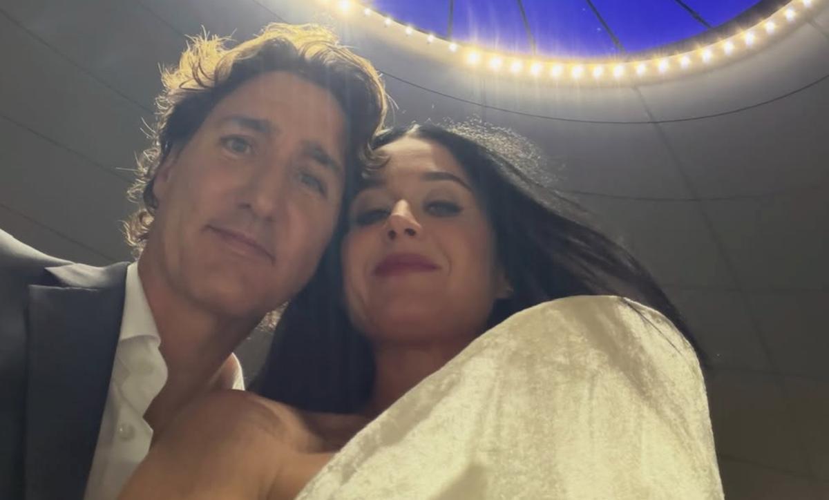 Justin Trudeau et Katy Perry