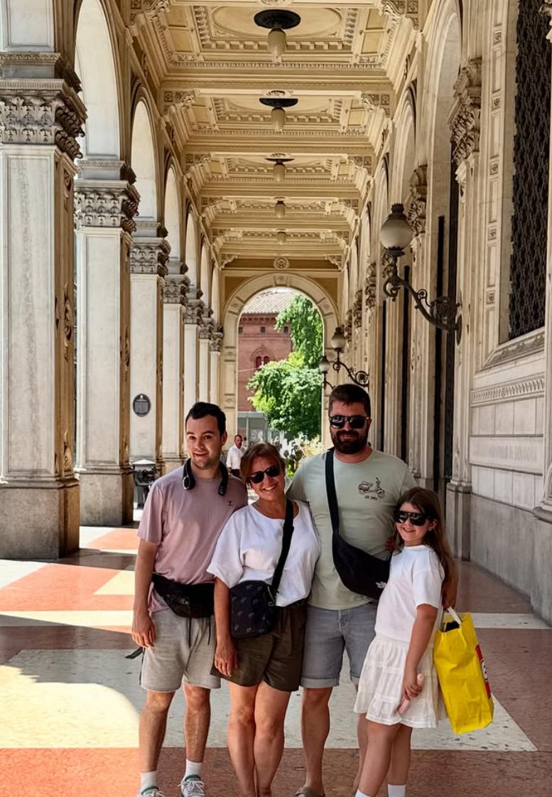 Patricia Paquin et sa famille