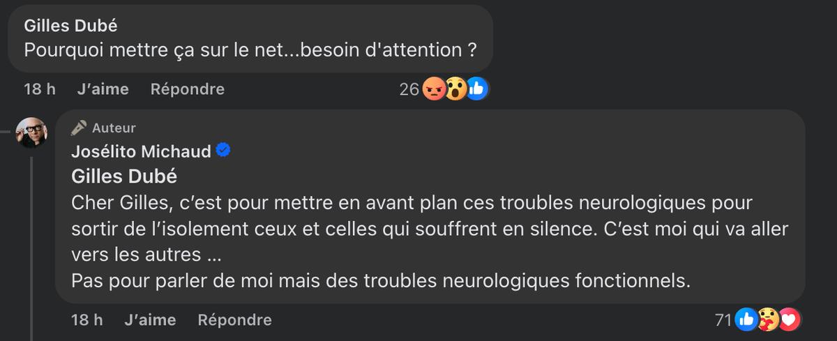 commentaire facebook