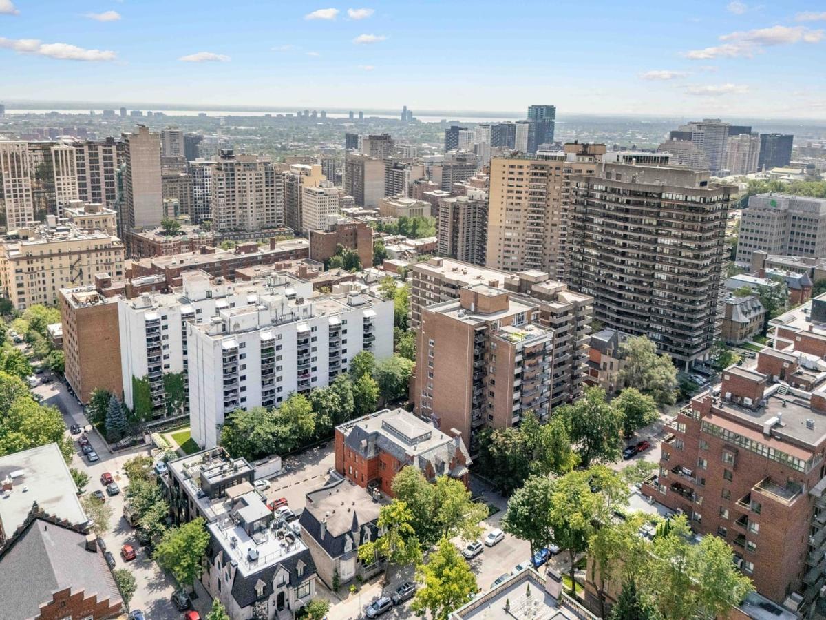 Vue aérienne du voisinage immédiat