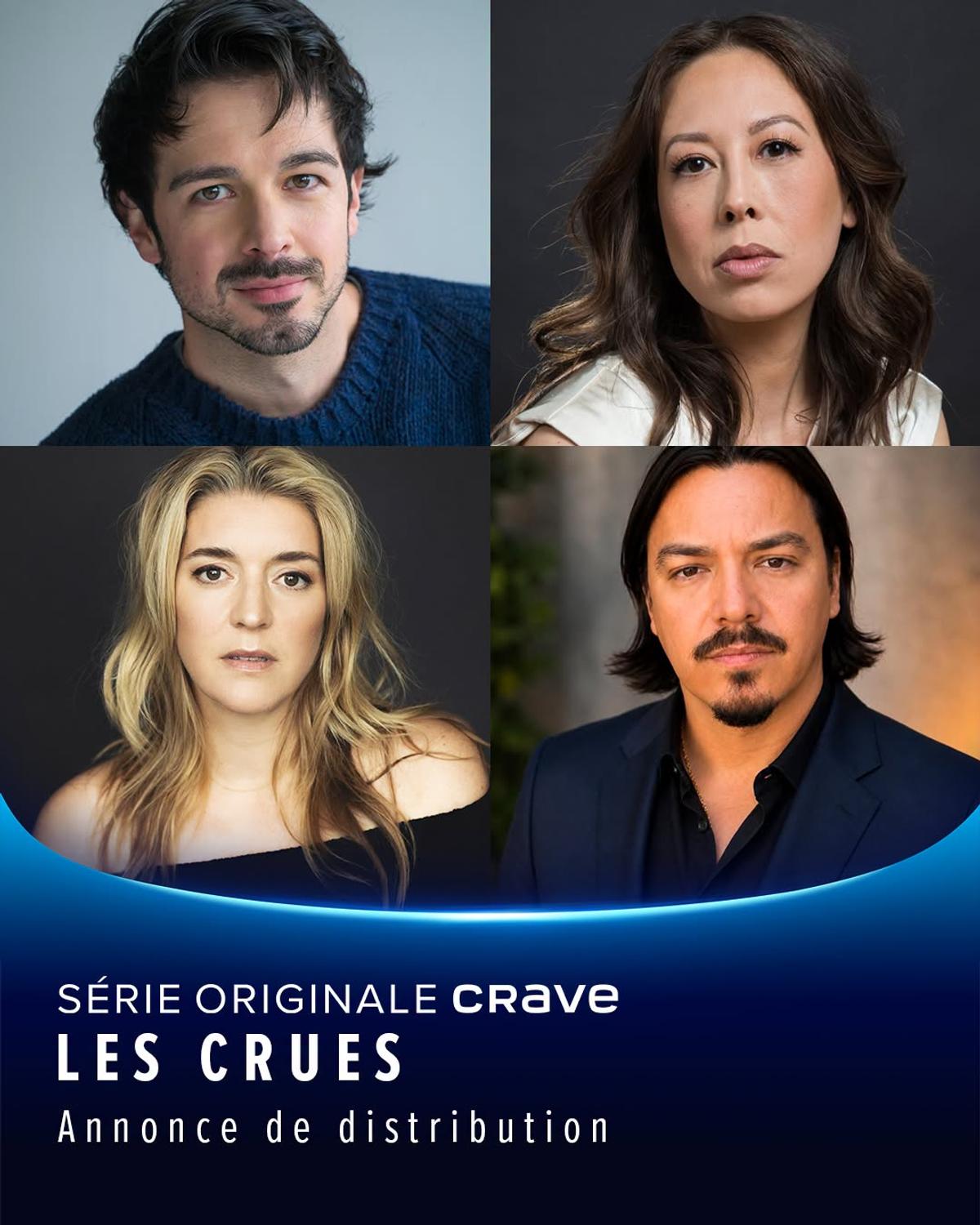Annonce de distribution de la seconde saison de Les Crues