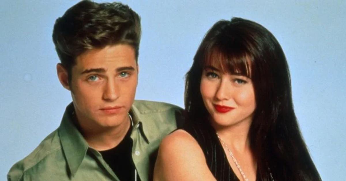 Jason Priestley et Shannen Doherty