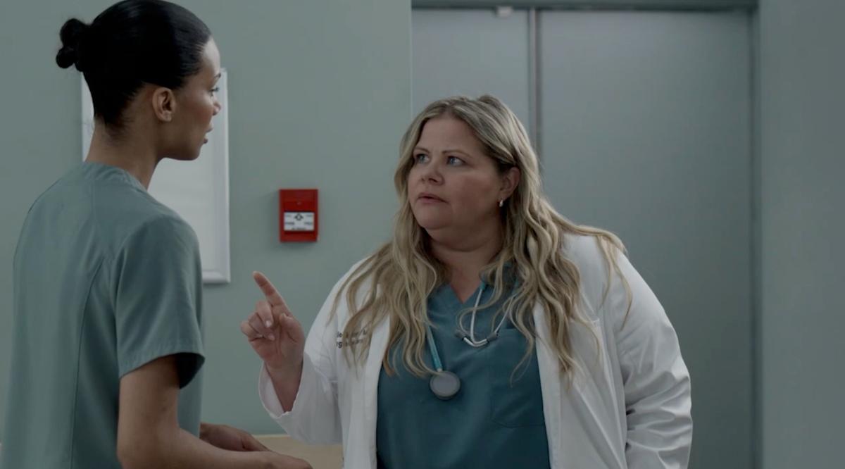 Audrey Roger et Geneviève Schmidt dans STAT