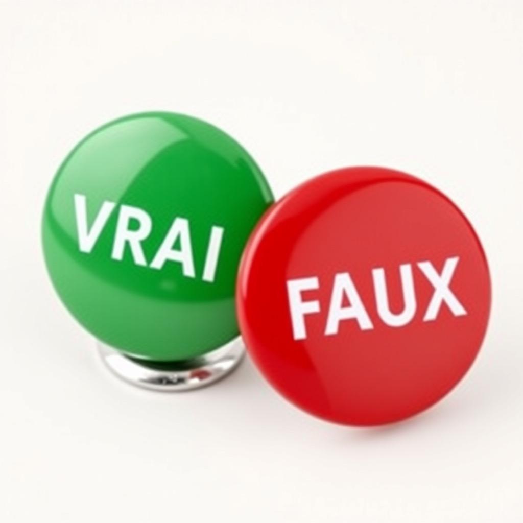 Vrai ou faux?