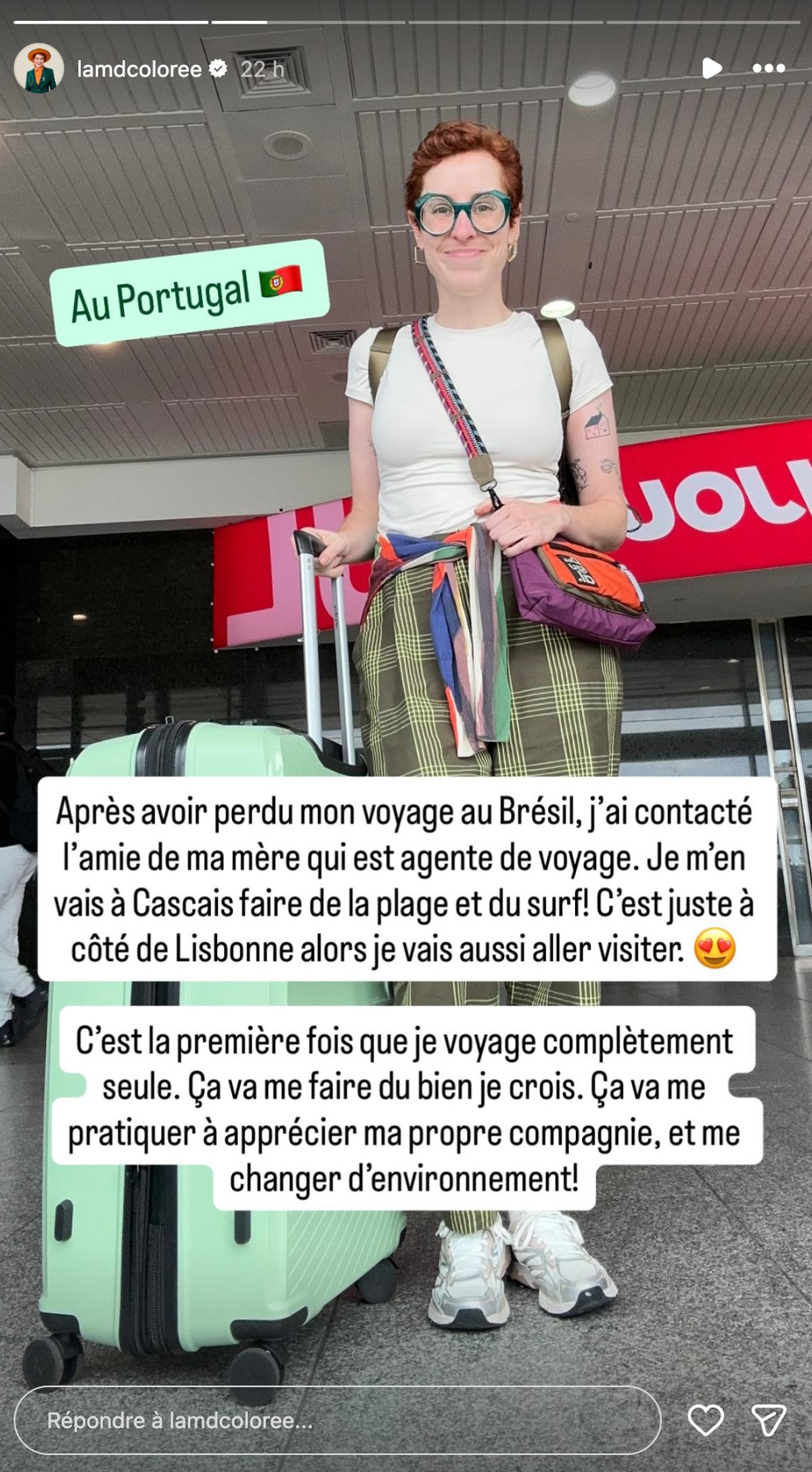 Michèle Houde s'offre un voyage en solo au Portugal