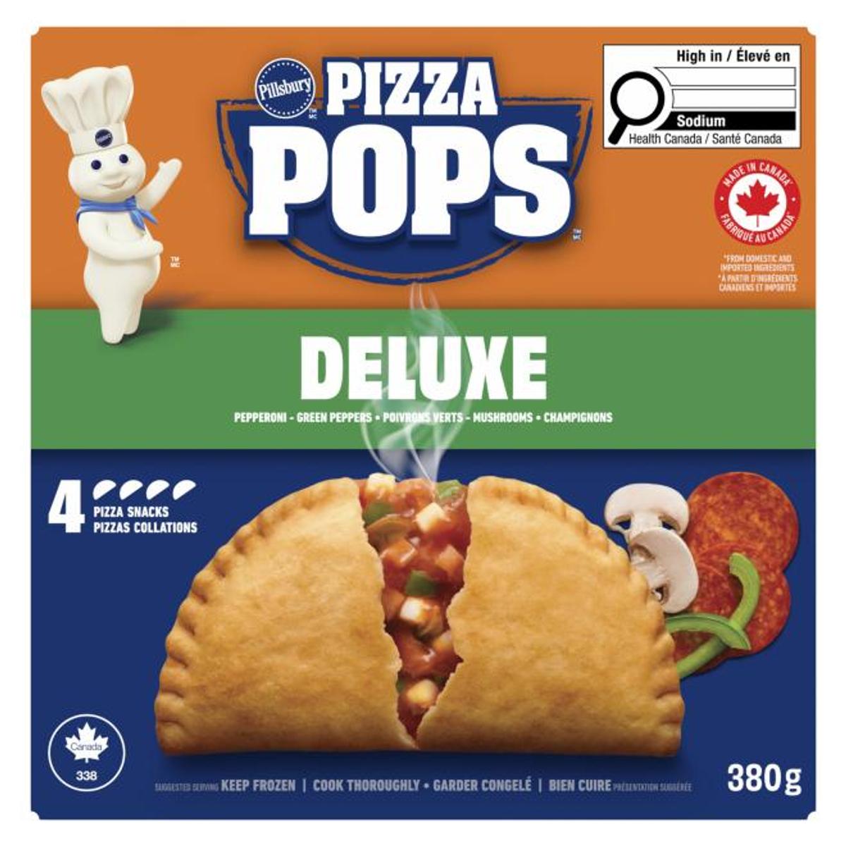 Rappel de Pizza Pops