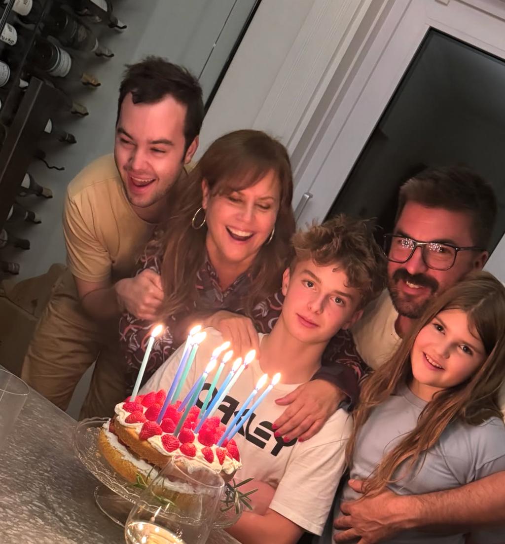 Patricia Paquin et sa famille