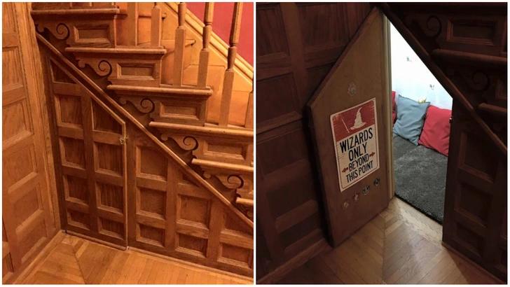 Cachette escalier