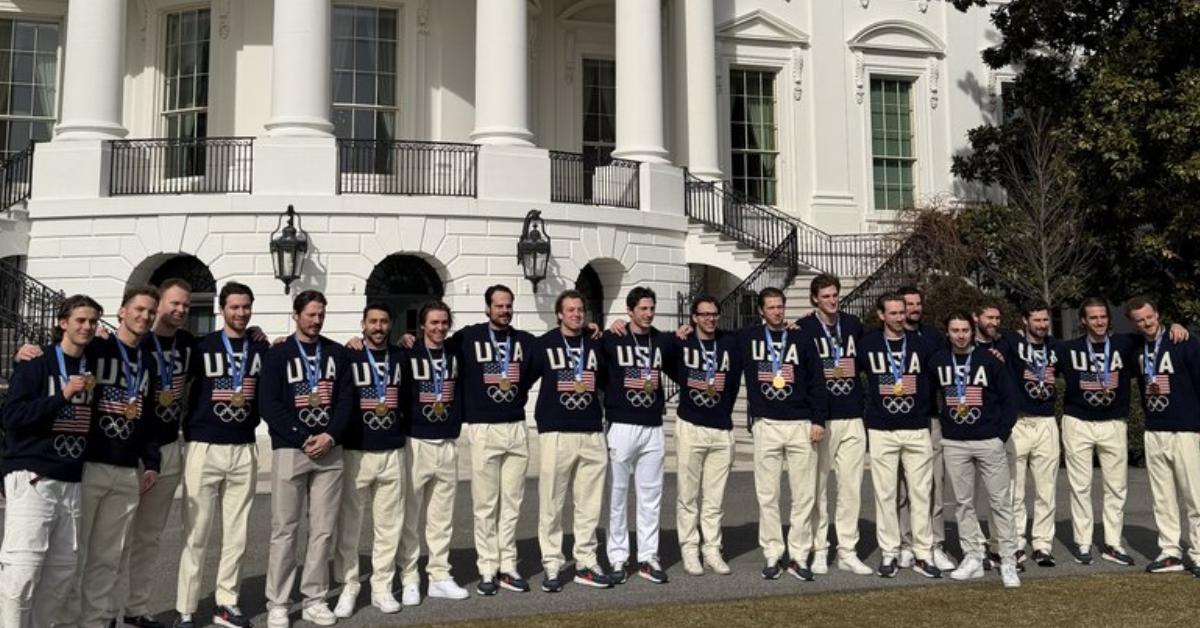 Team USA at the White house