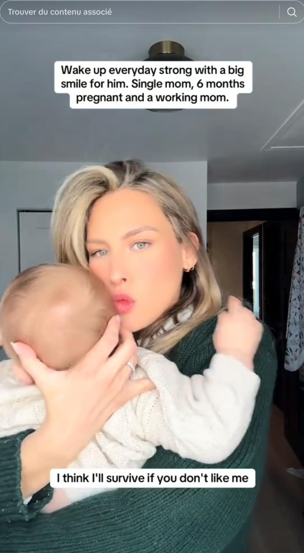 Alexandra de Simon et son fils Cooper
