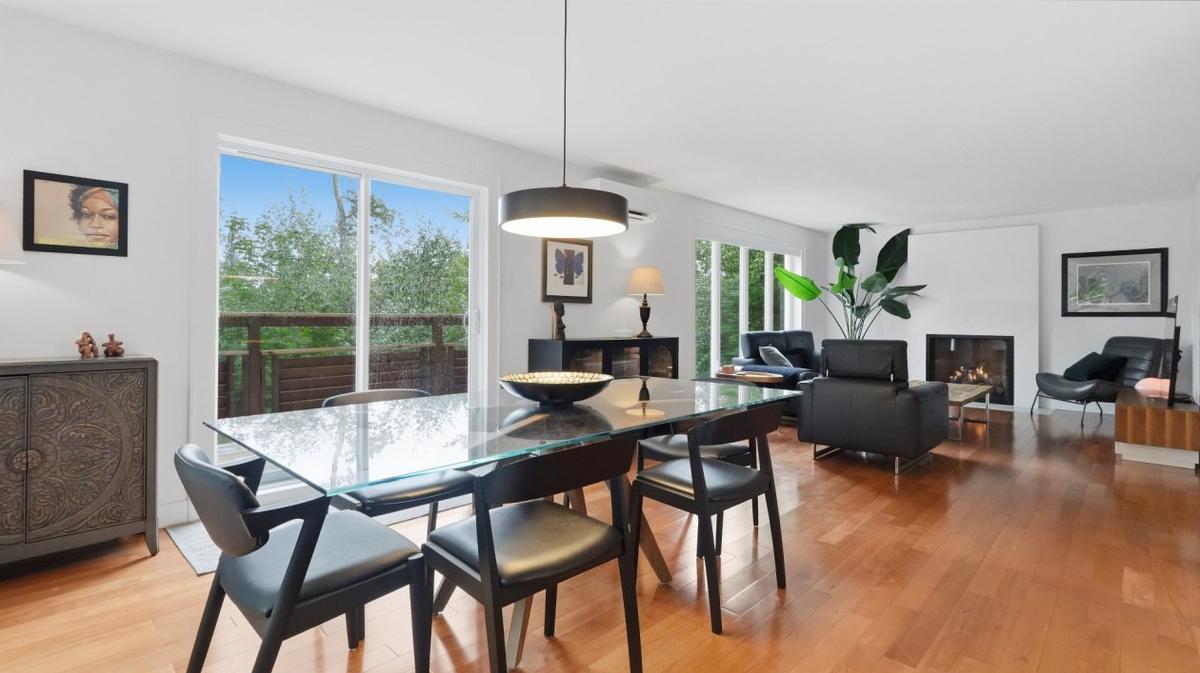 Vue depuis la salle à manger