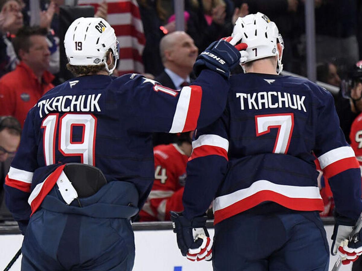 Matthew and Brady Tkachuk 