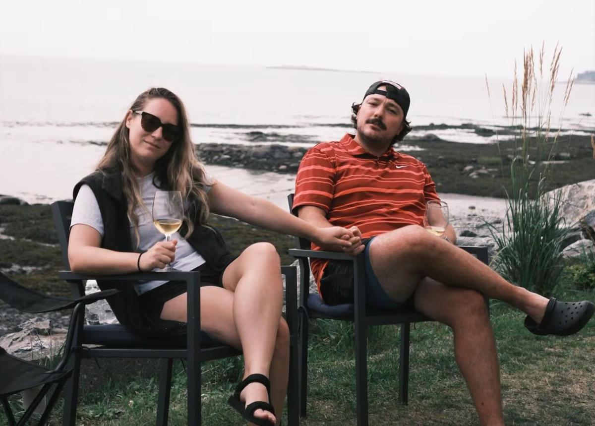 Daphné Létourneau et Christophe Dupéré