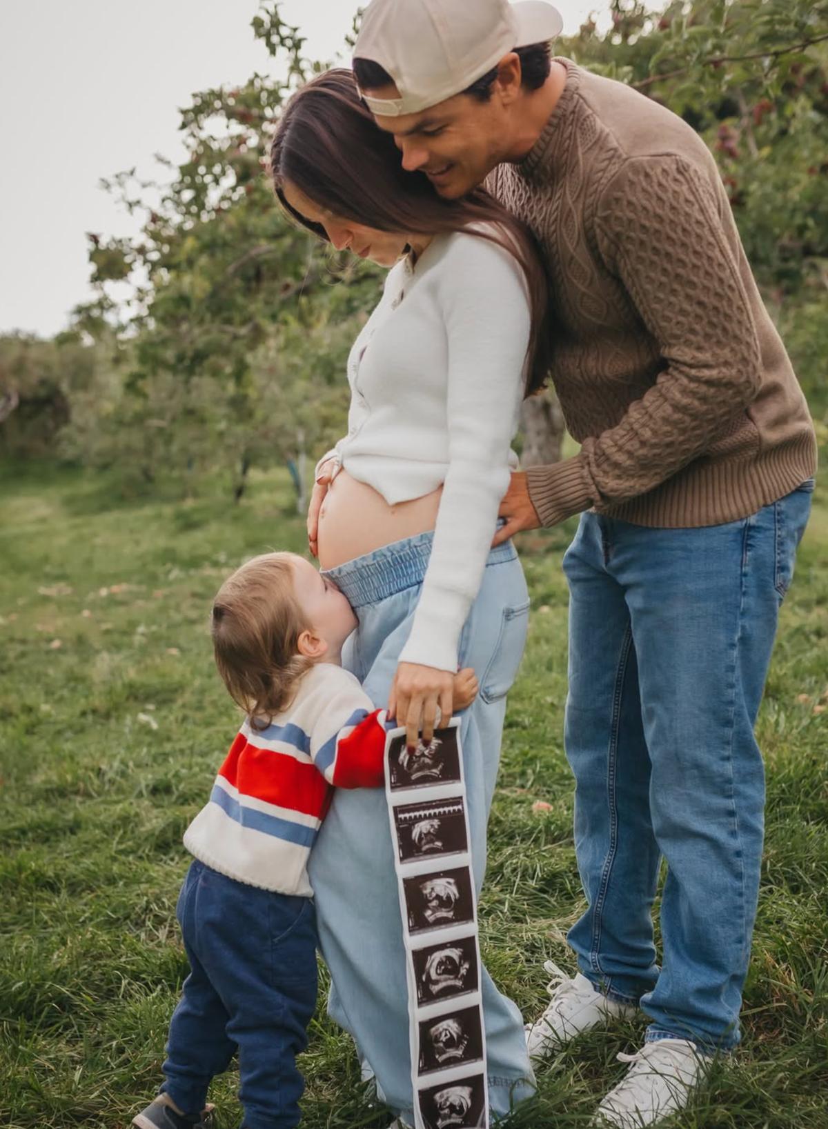 Mikael Kingsbury et sa famille