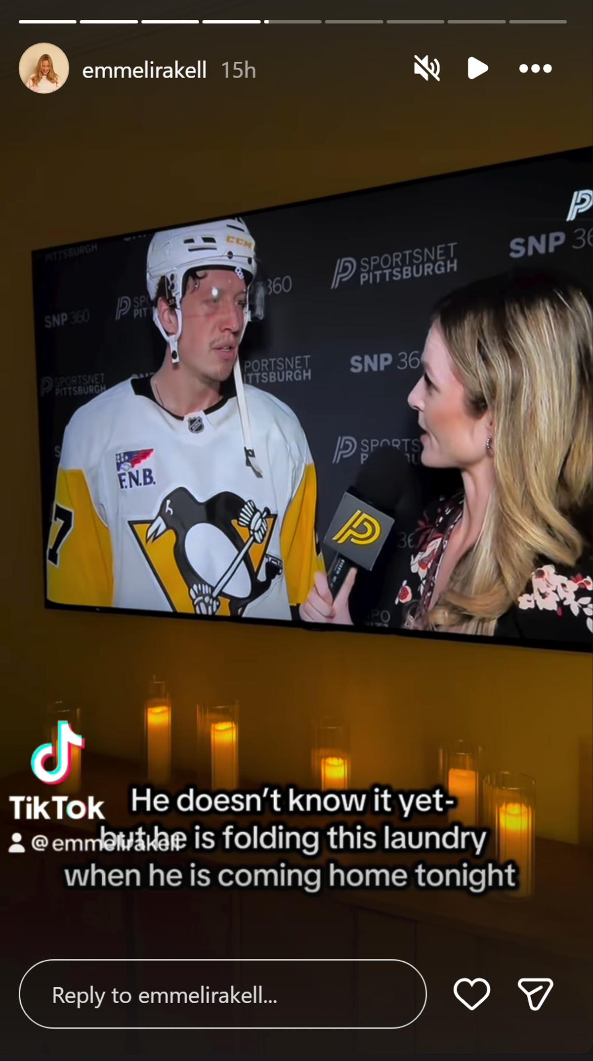 Rickard Rakell-Wife-Folding