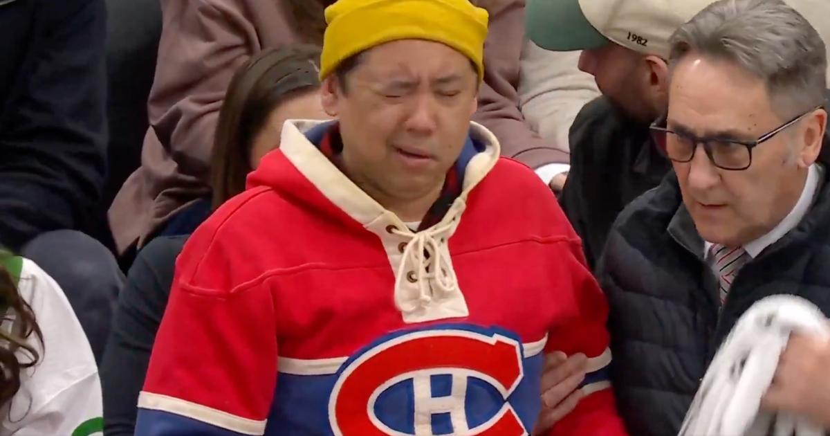 Montreal Canadiens' fan in Toronto. 