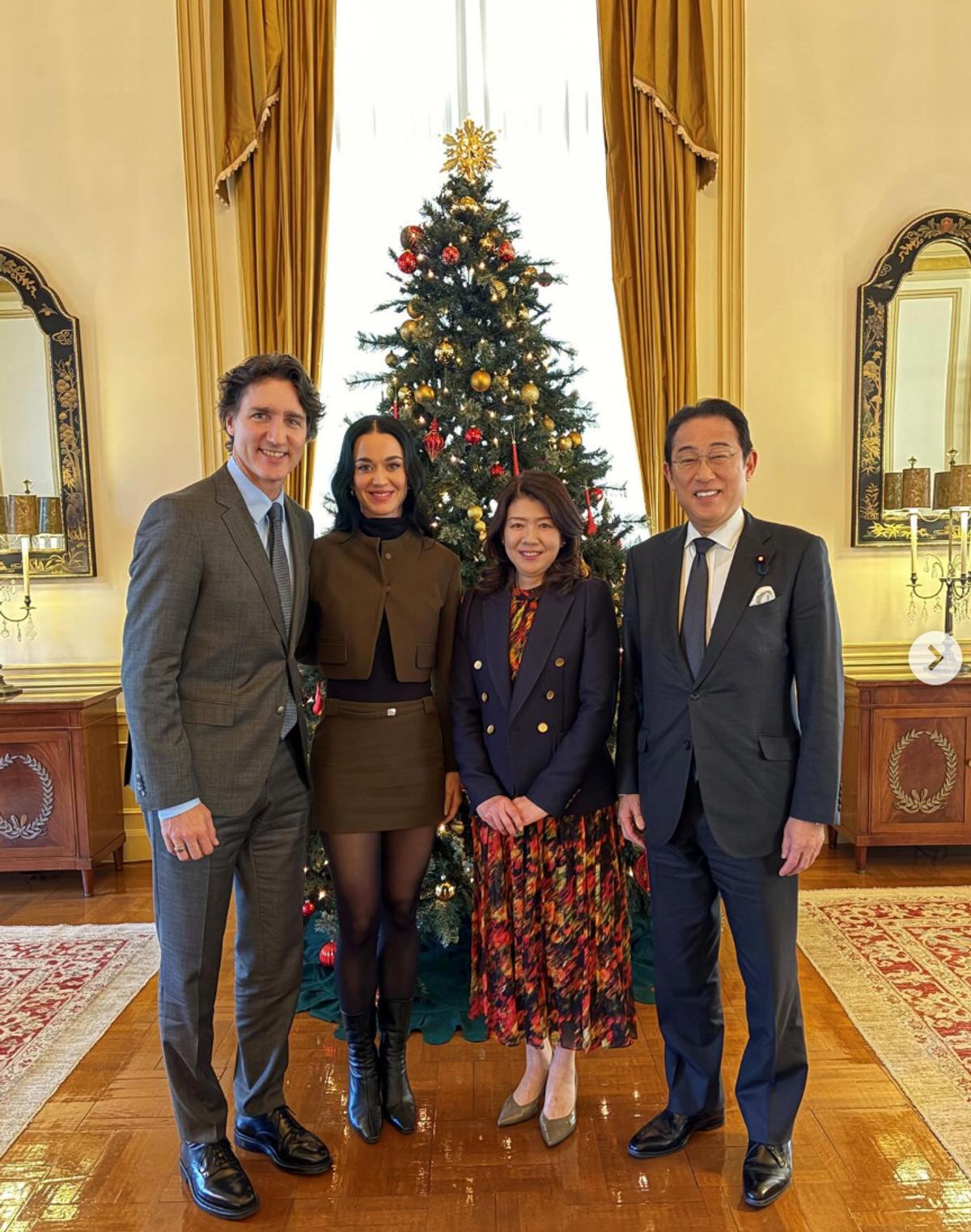 Justin Trudeau et Katy Perry