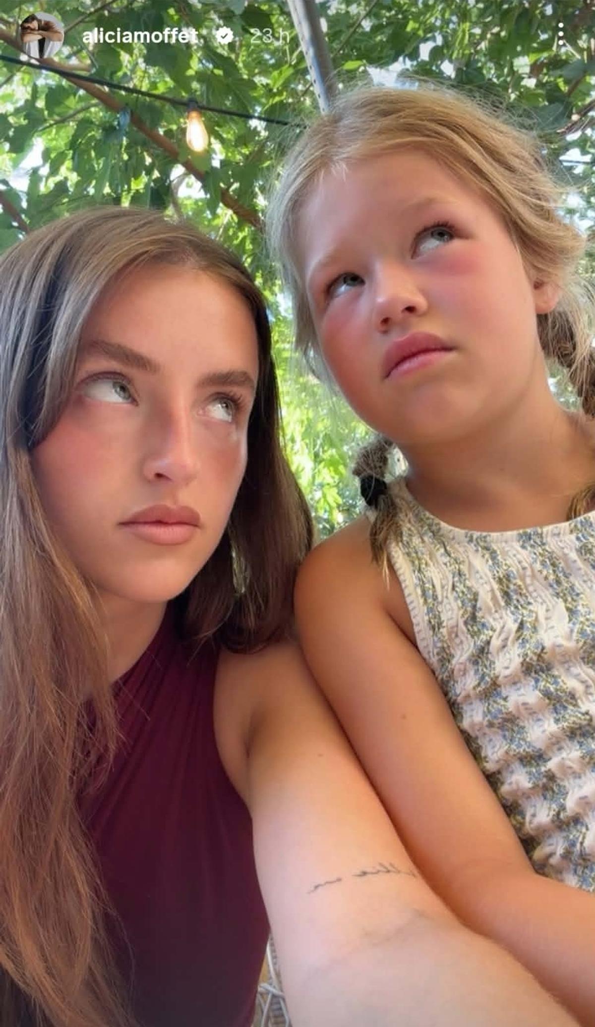 Alicia Moffet et sa fille Billie réagissent aux rumeurs