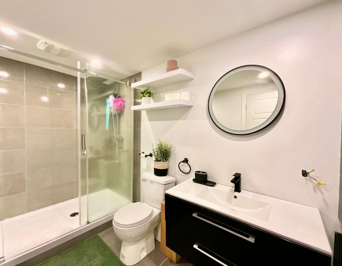 Salle de bain du sous-sol