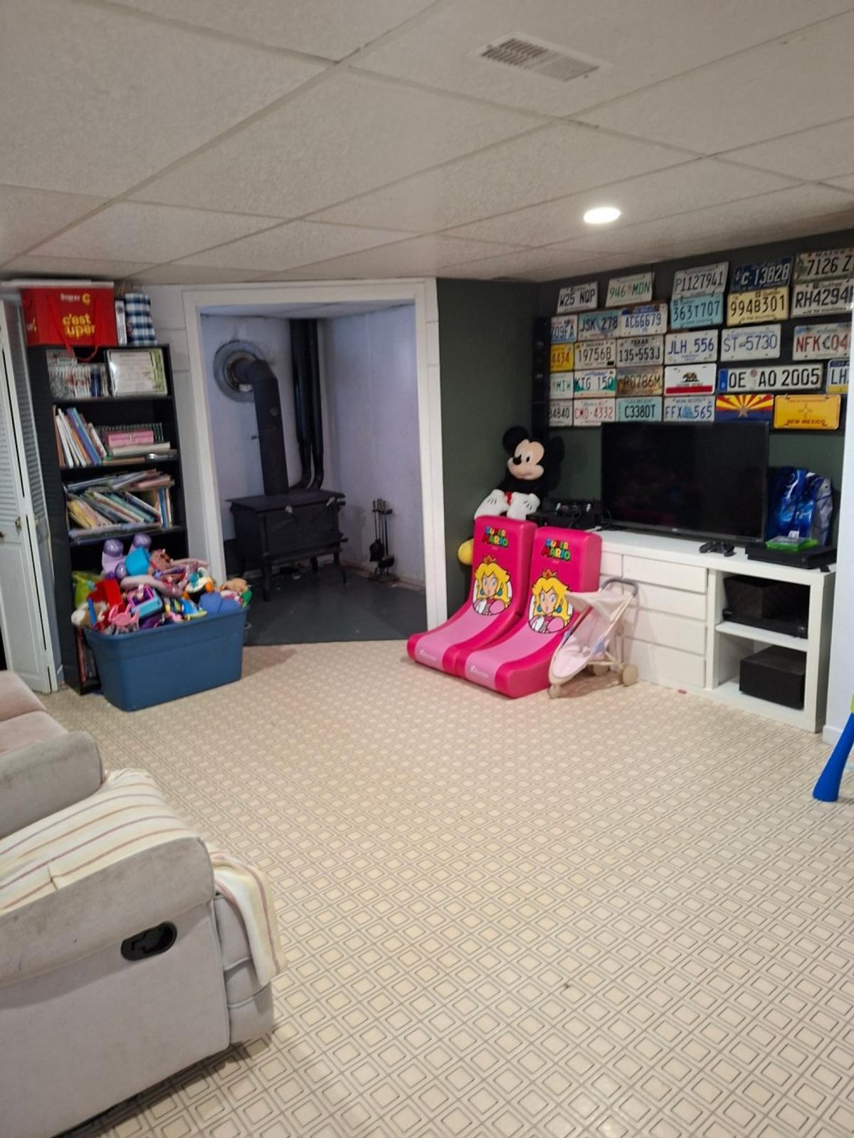 Salle familiale spacieuse