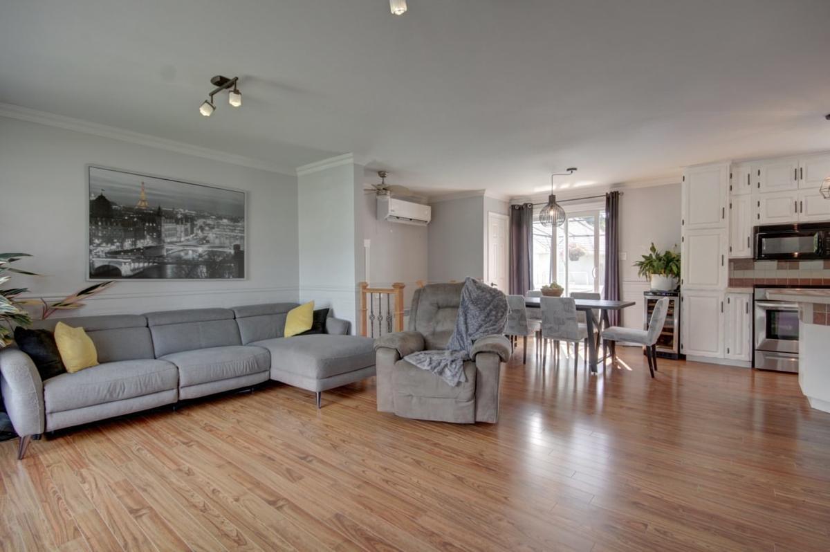 Le salon, espace de détente familial