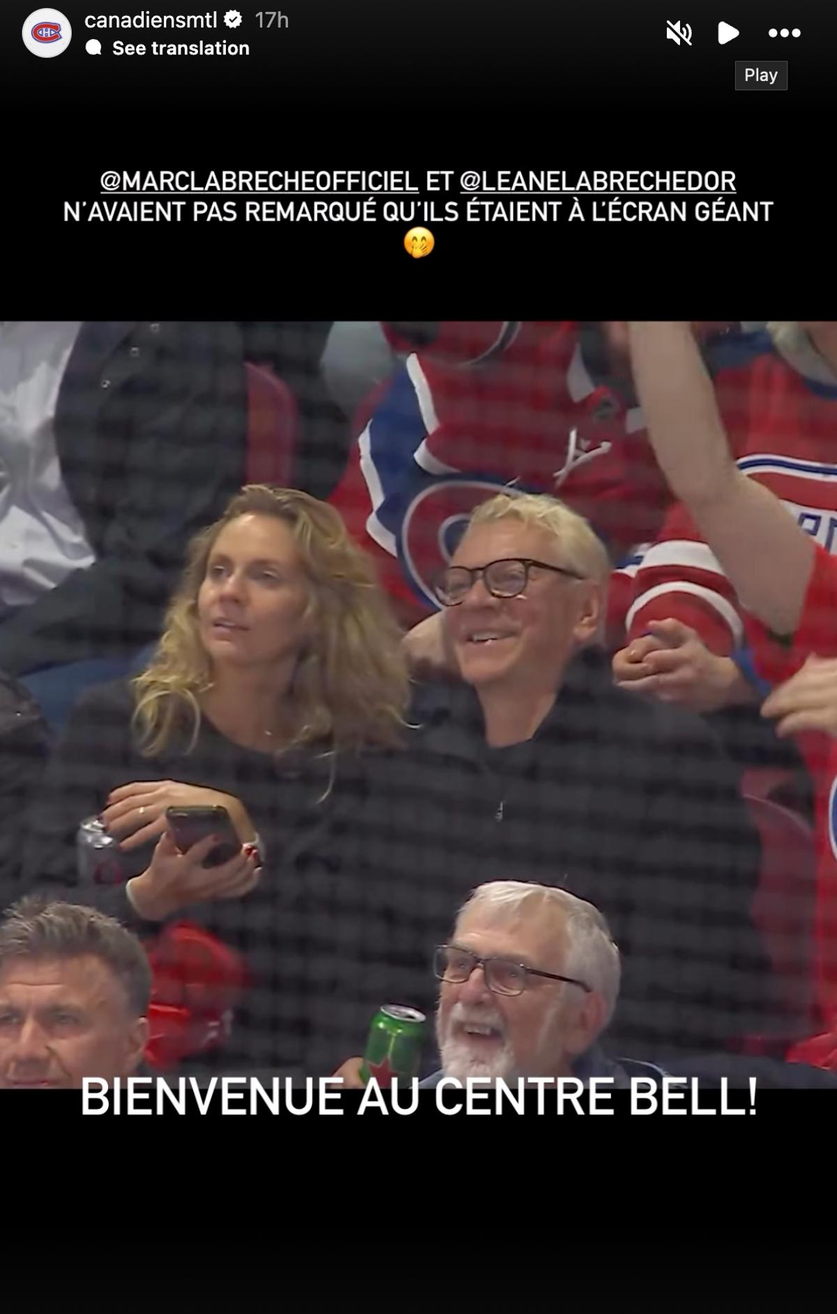 Léane Labrèche Dor et Marc Labrèche