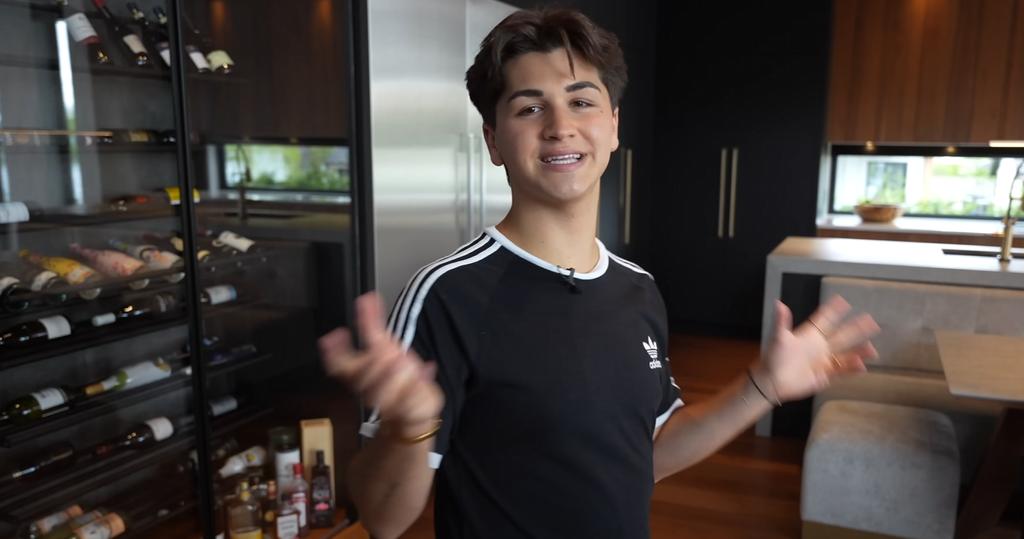 Marc-Antoine Delage dans sa cuisine