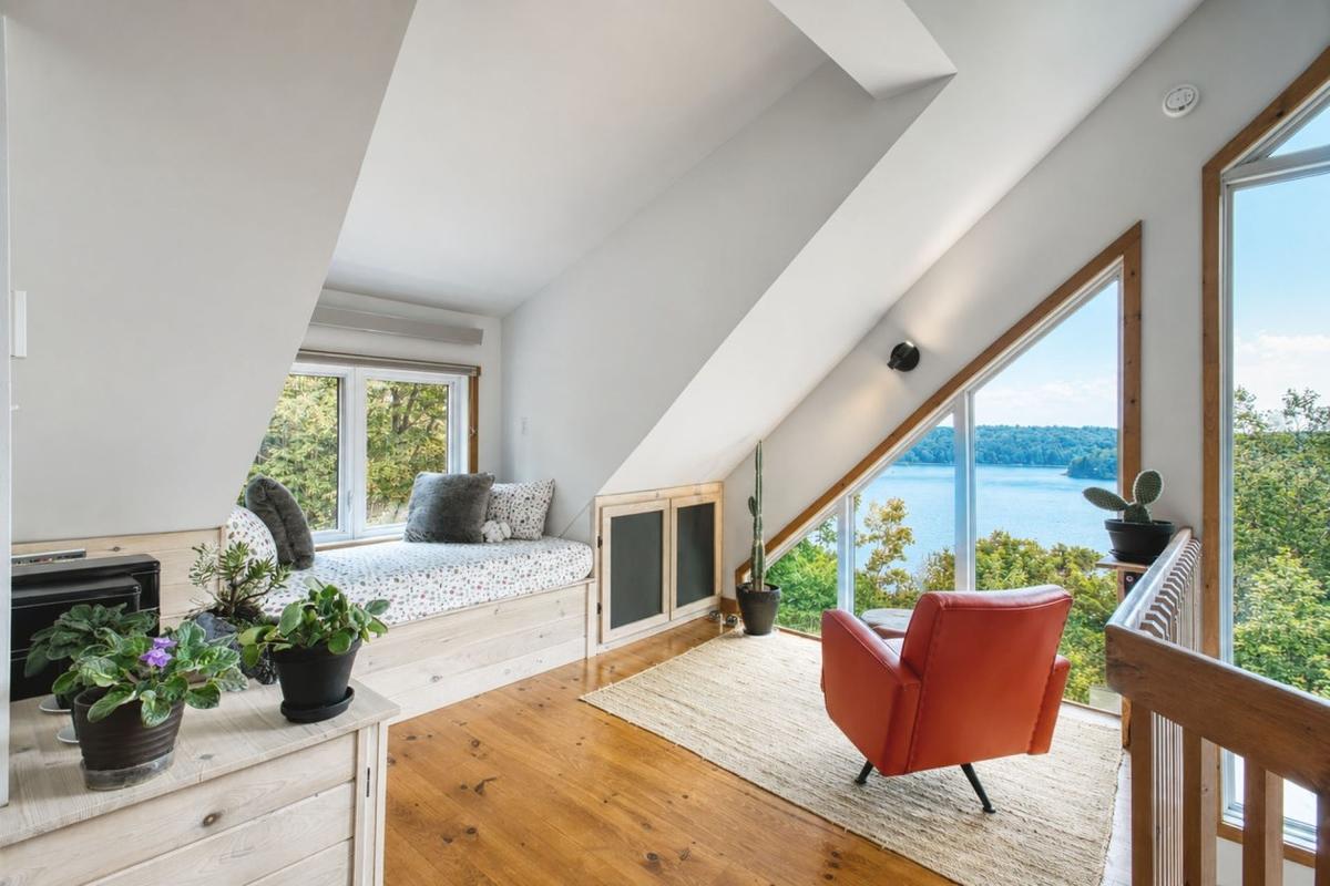 Vue depuis la mezzanine