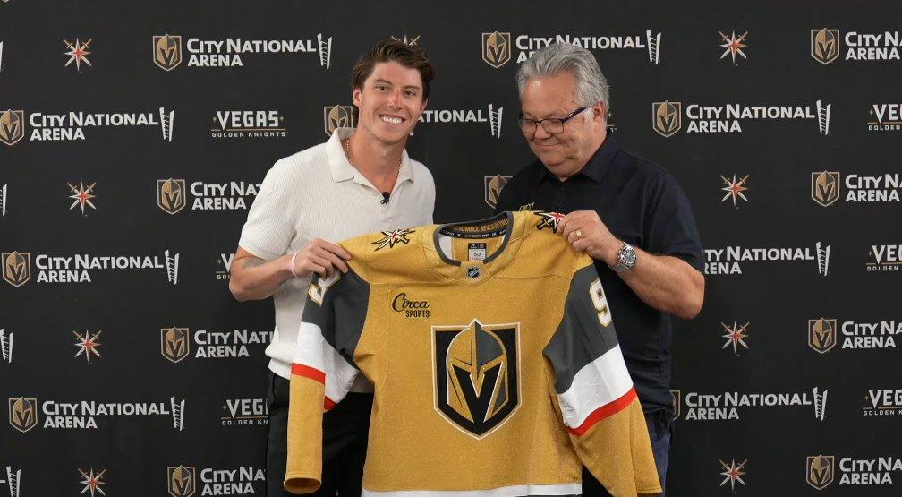 Mitch Marner and Kelly McCrimmon