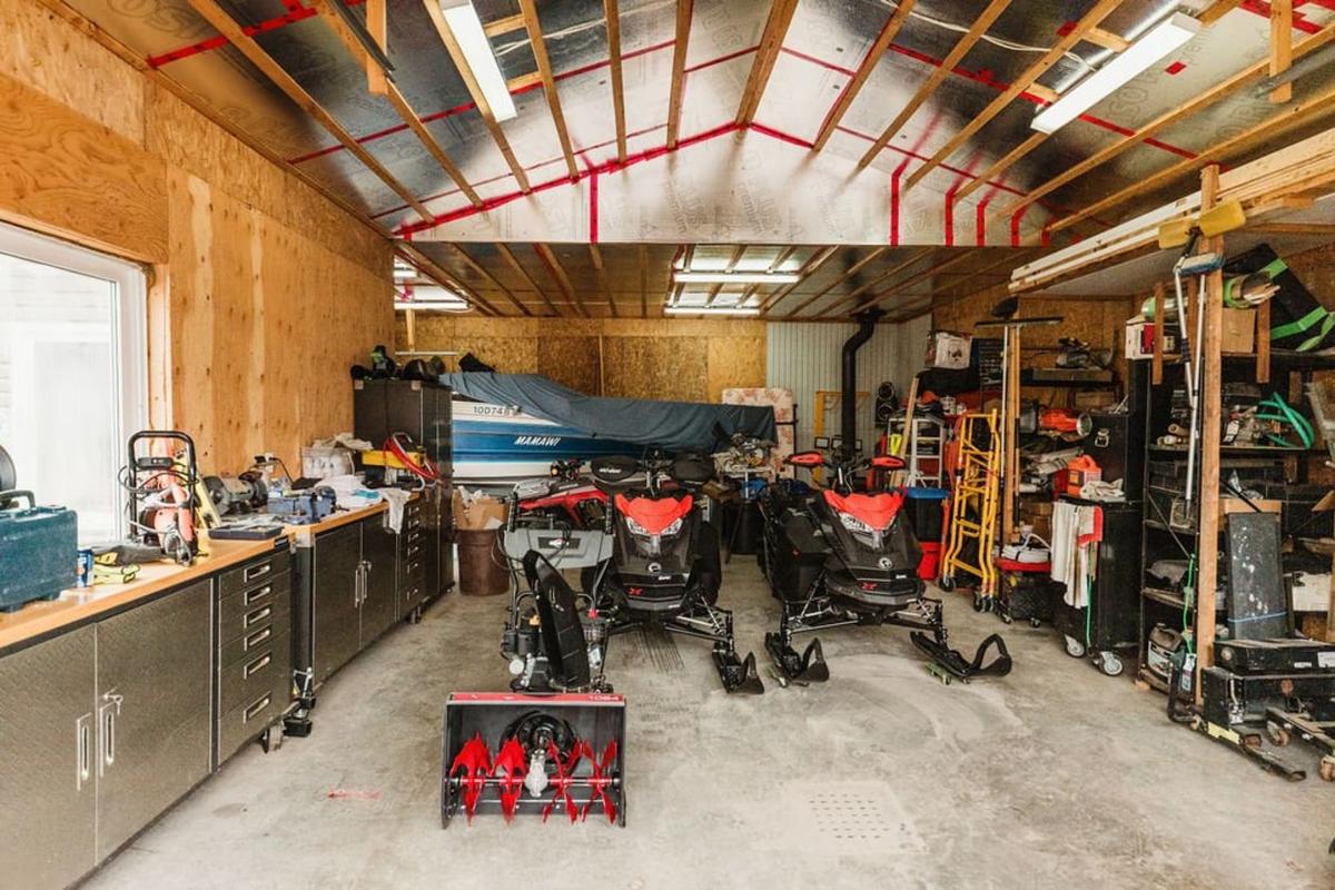 Intérieur du garage