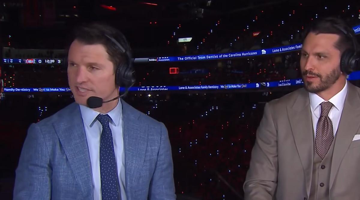 Antoine Roussel et Maxim Lapierre