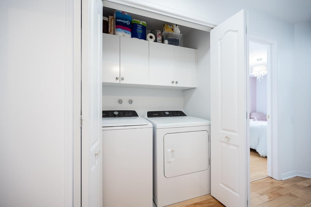 Espace buanderie intégré
