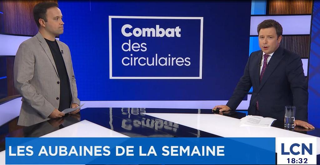 Capture vidéo LCN, Combat des circulaires avec Jean-François Gagné Bérubé