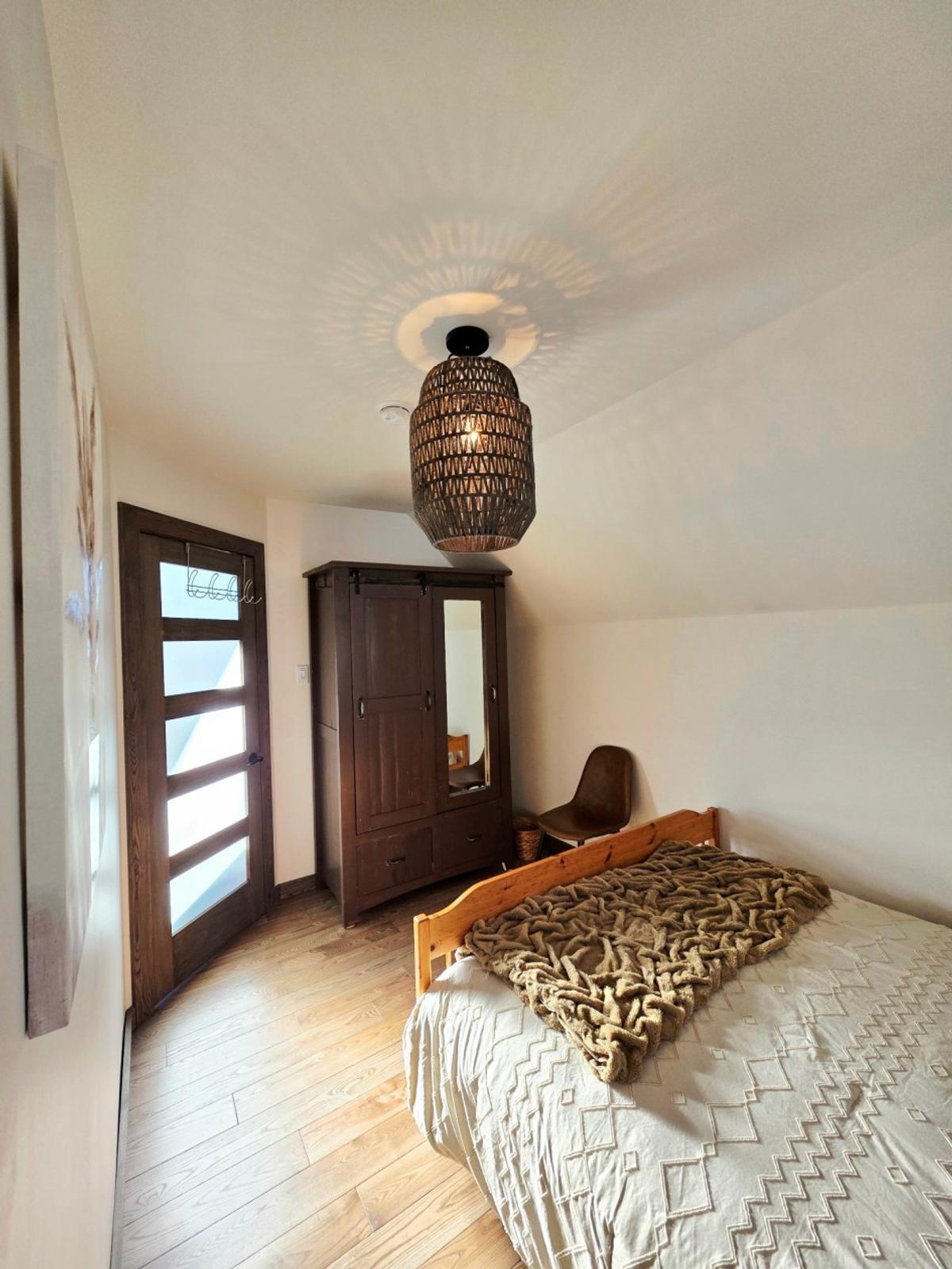 Chambre avec fenestration