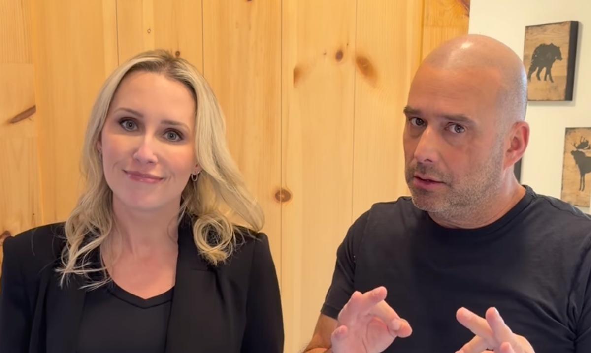 Maïka Desnoyers et Daniel Corbin