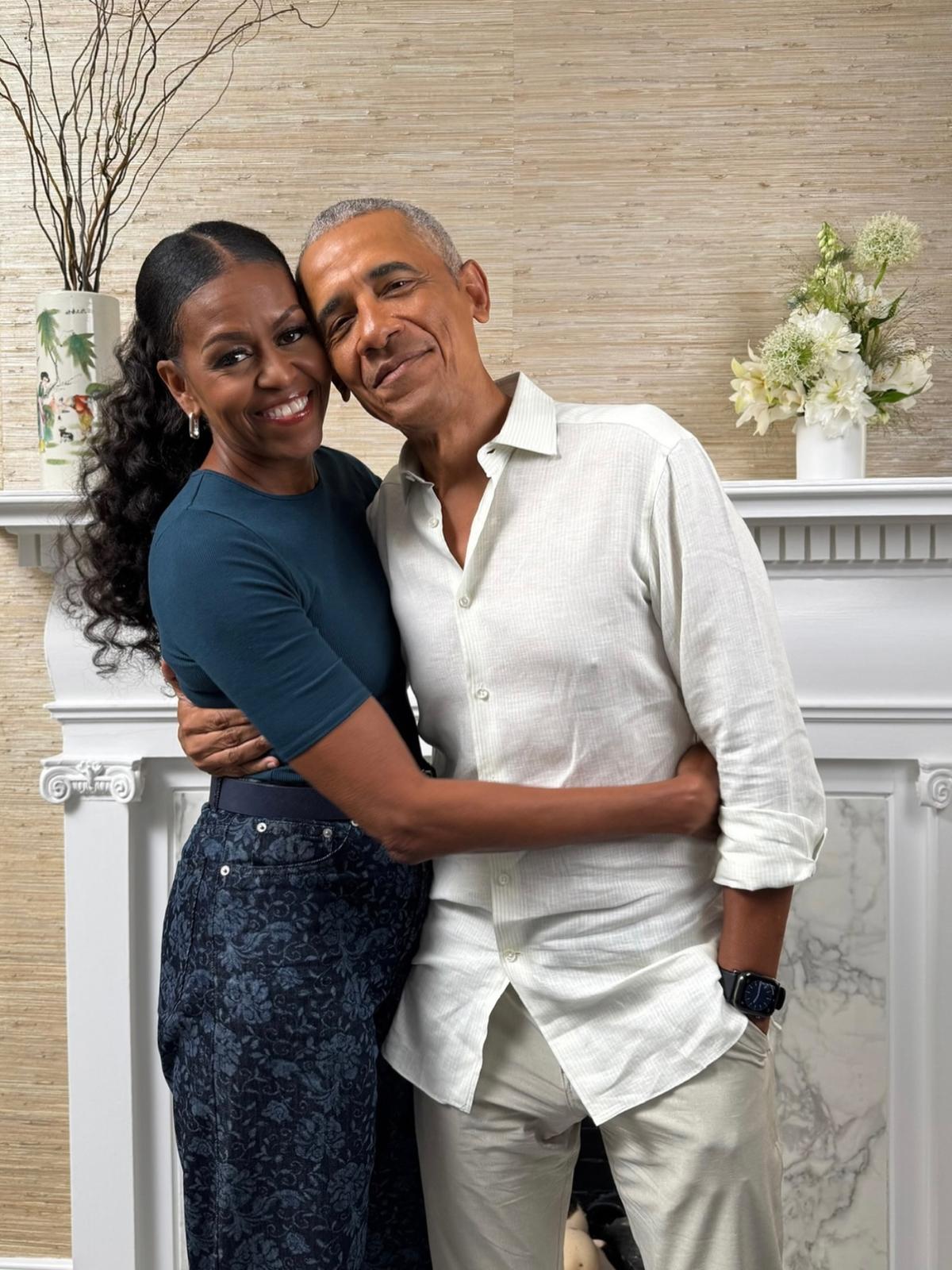 Michelle and Barack Obama