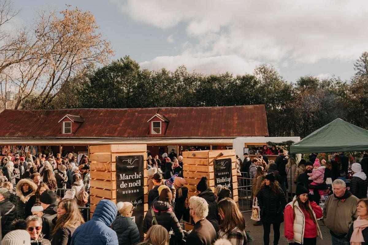 Hudson village Noël