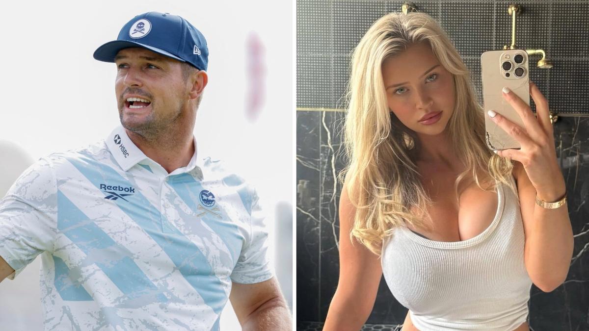 Bryson Dechambeau and Mikayla Demaiter