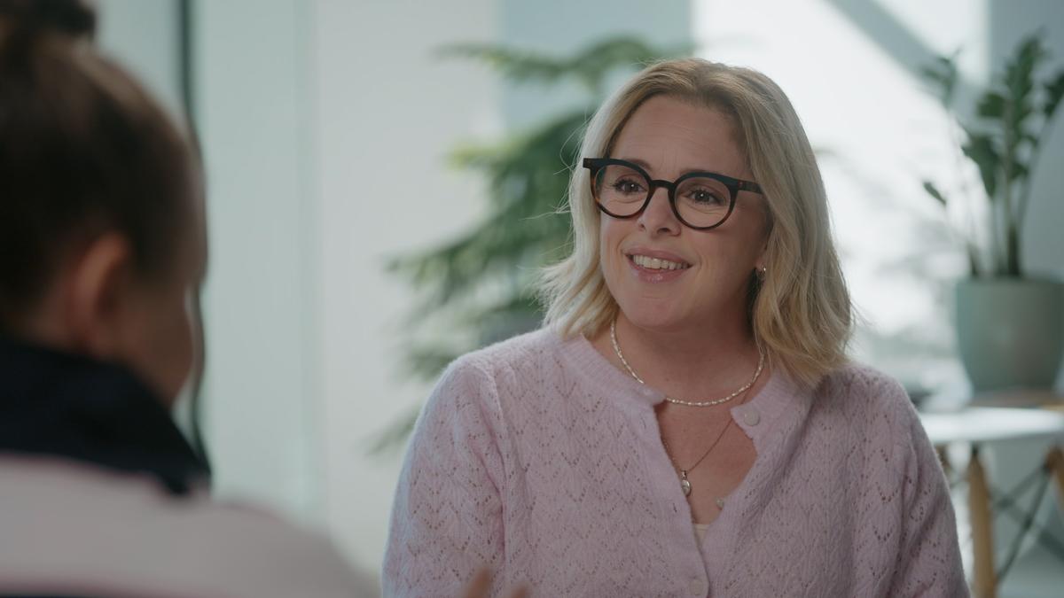 Catherine Trudeau à La Mi-Temps