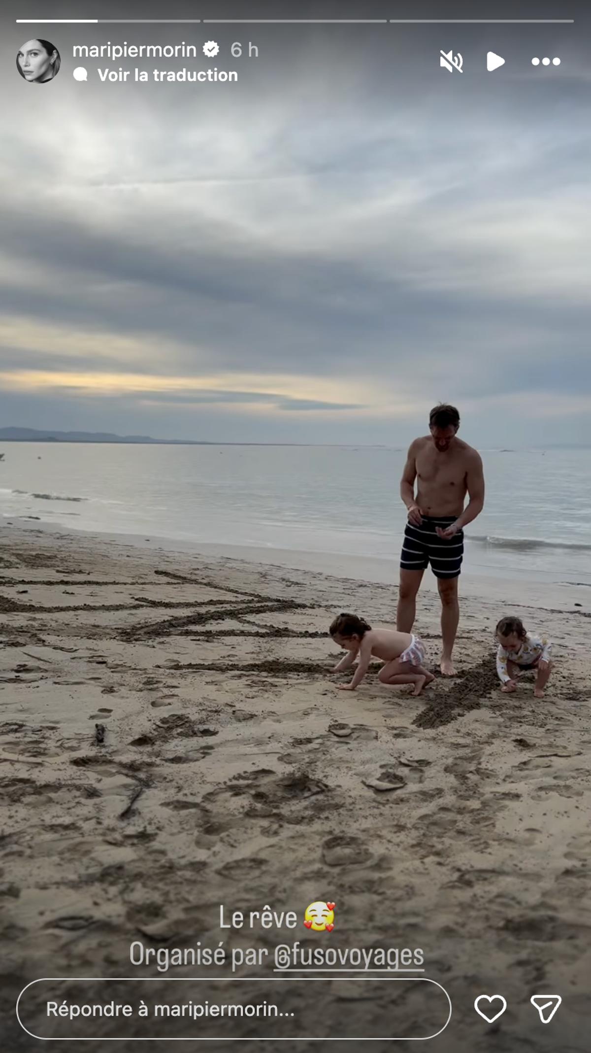 Maripier Morin partage un magnifique moment entre ses deux enfants