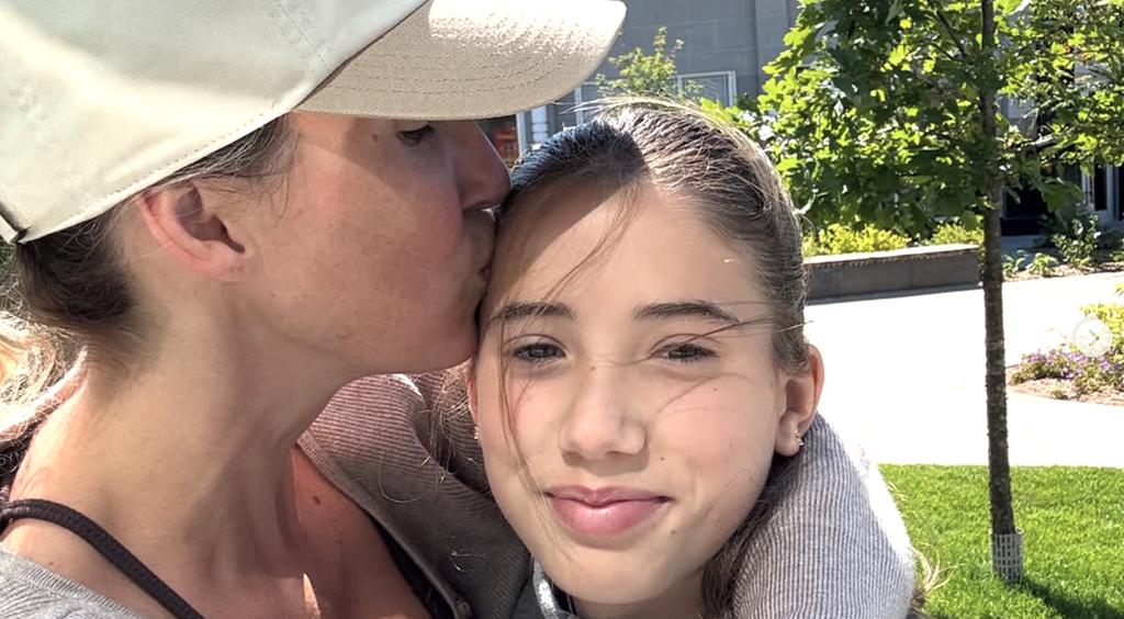 Maika Desnoyers et sa fille