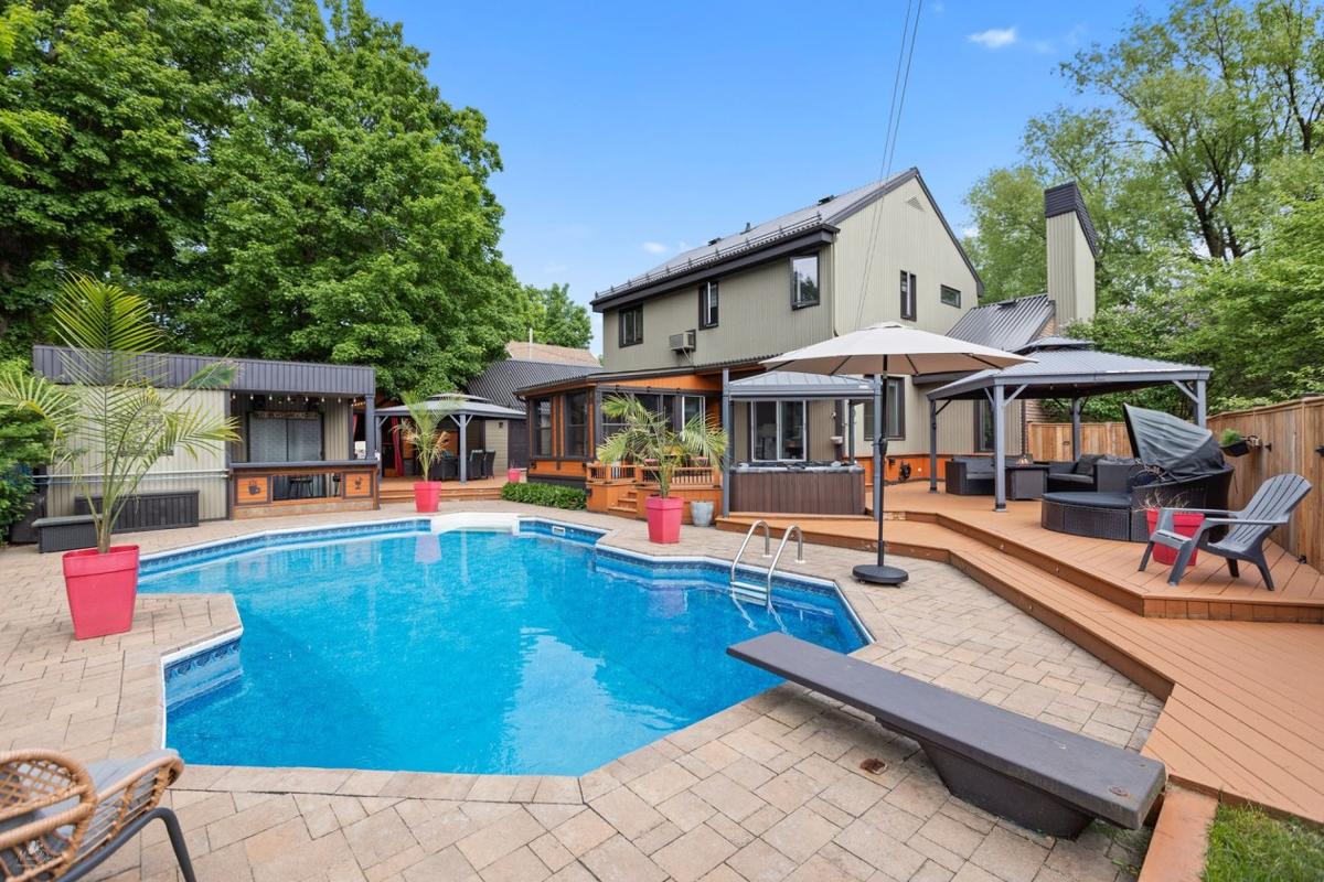 Piscine et aménagement paysager