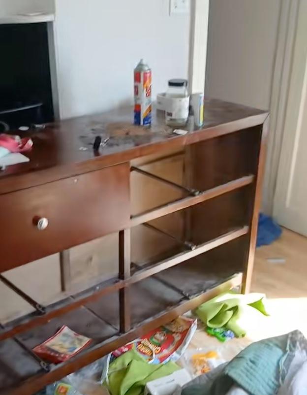 Appartement déchets