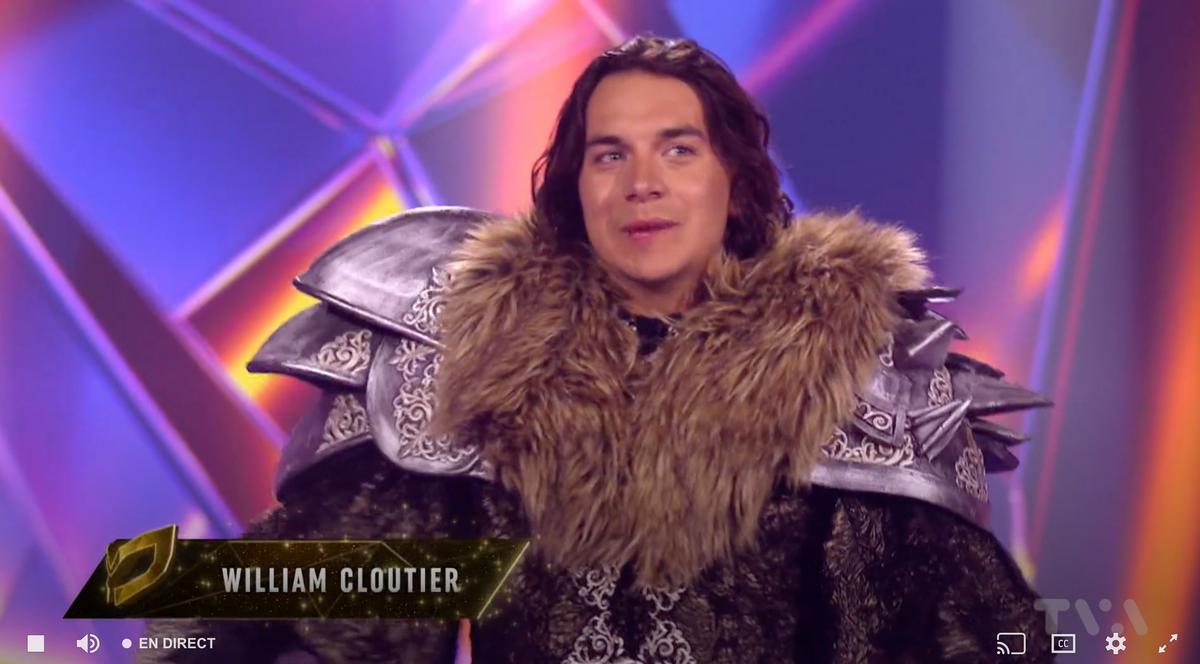 William Cloutier à Chanteurs Masqués