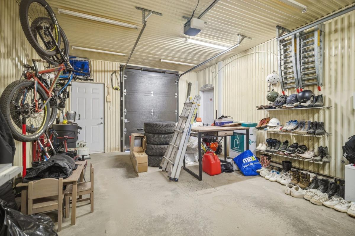 Intérieur du garage