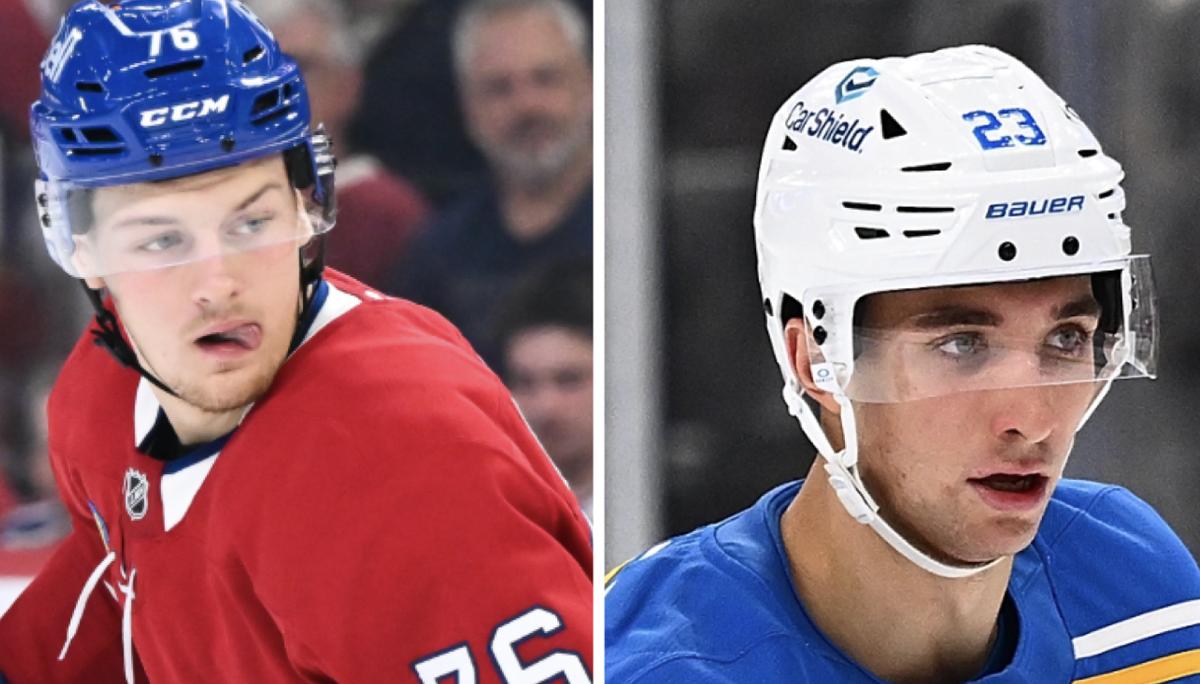 Zachary Bolduc et Logan Mailloux