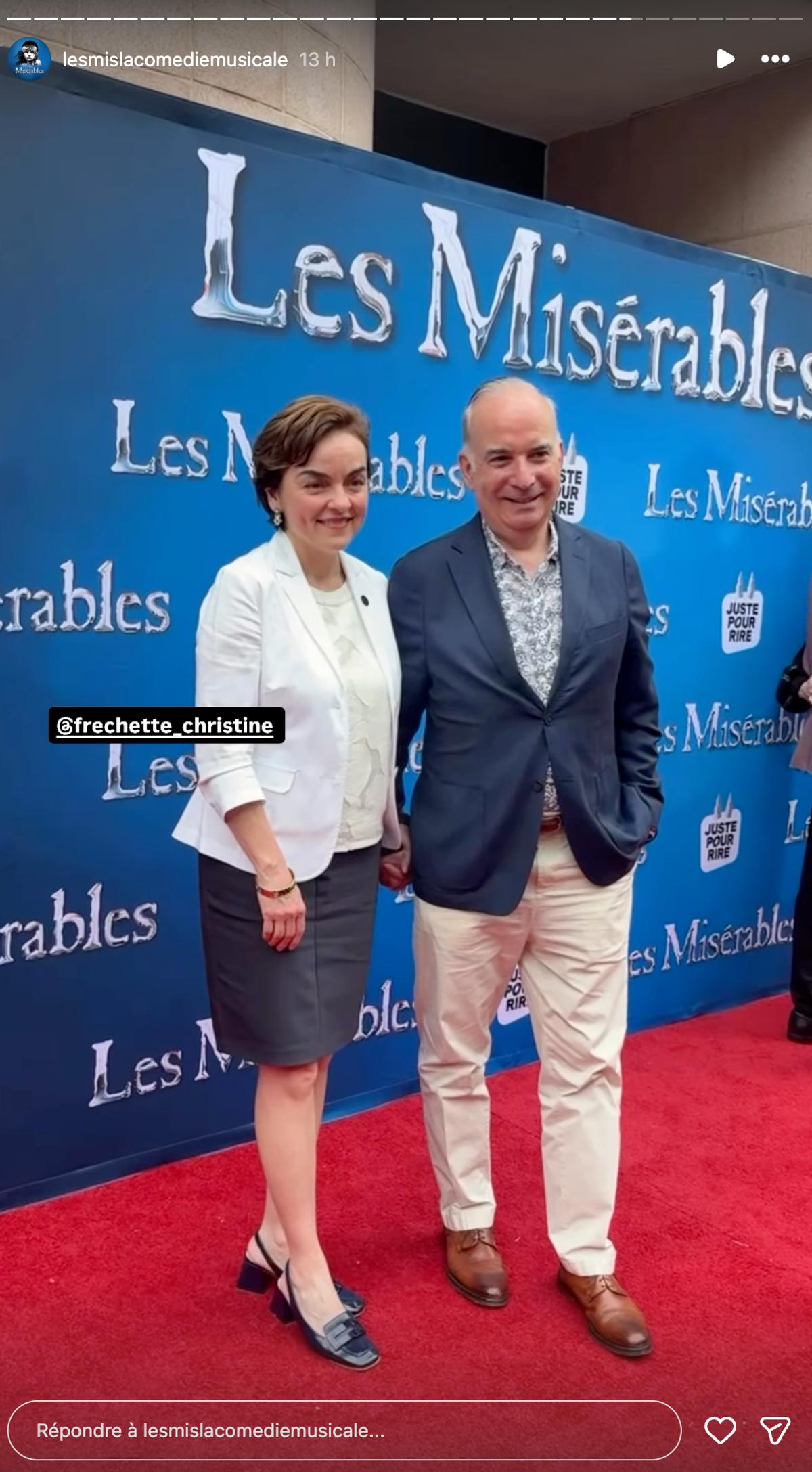 Christine Fréchette et son conjoint Guy Nadeau