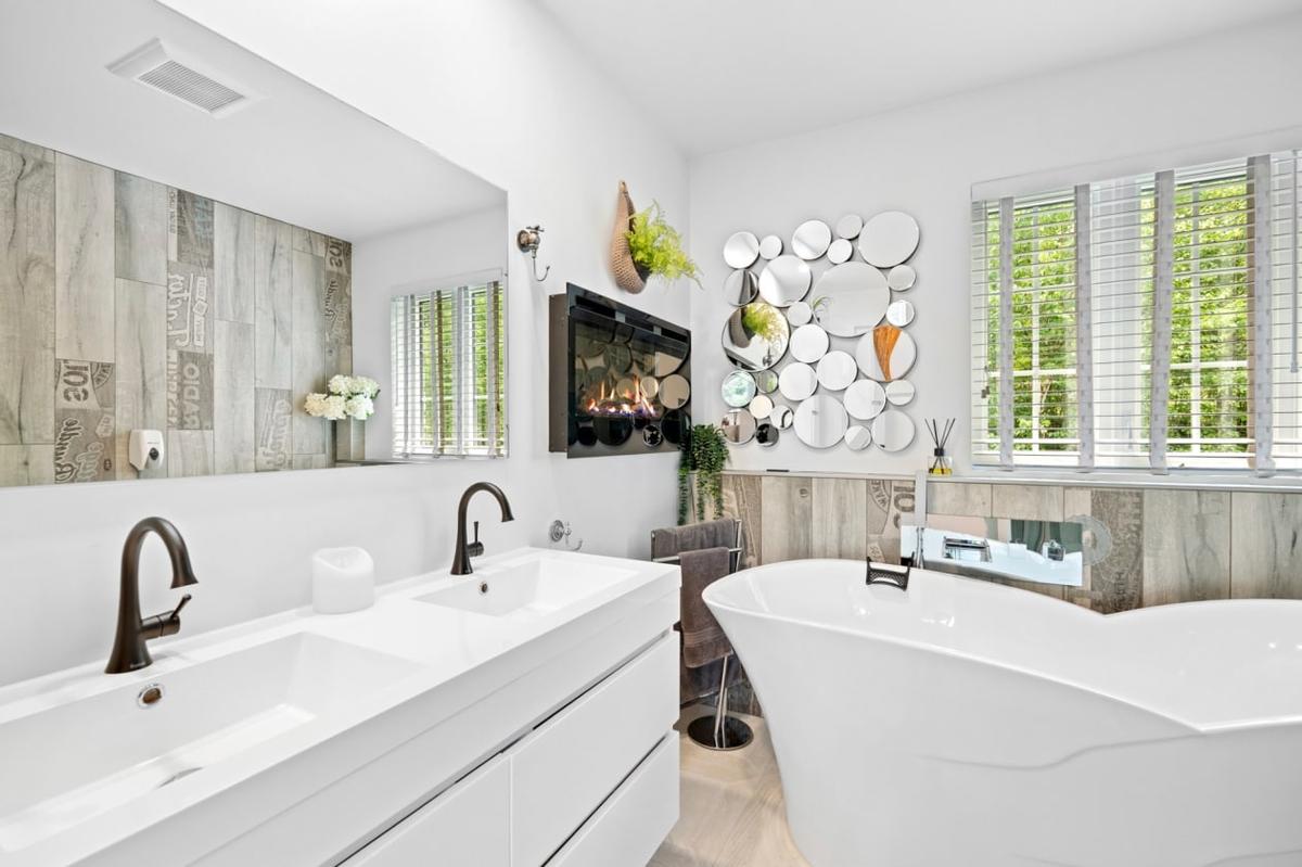 Salle de bain rénovée