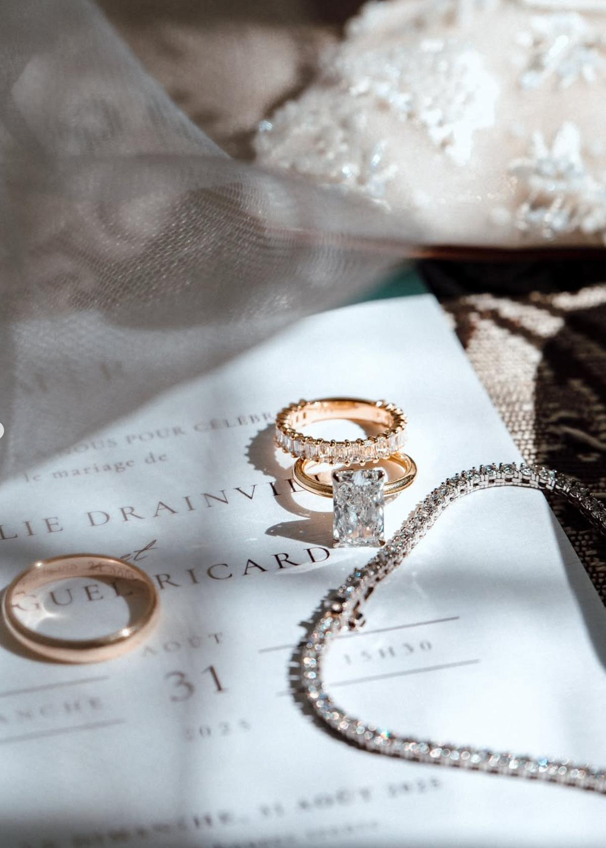 Bagues mariage Rosalie Drainville