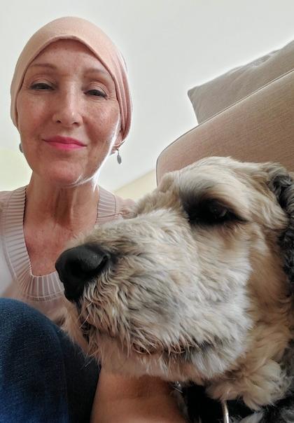 Julie Drolet et son chien